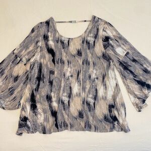 Rose+Olive Tunic swing top 3X